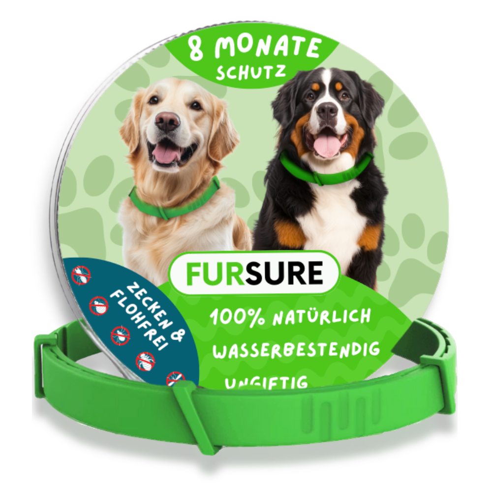 FurSure - 8 Monate Schutz gegen Flöhe und Zecken