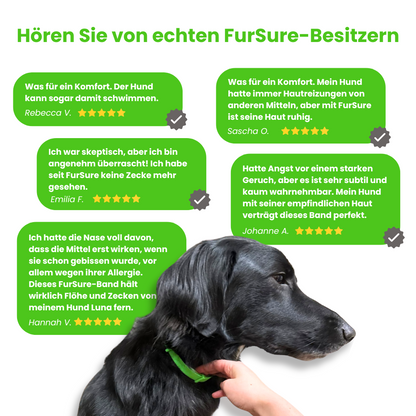 FurSure - 8 Monate Schutz gegen Flöhe und Zecken