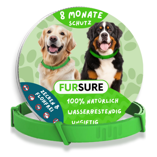 FurSure - 8 Monate Schutz gegen Flöhe und Zecken